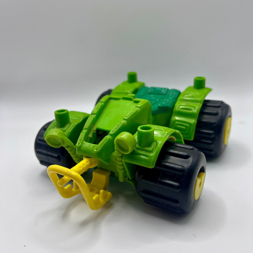 Vintage 1992 TMNT Turtle 4x4 Vehicle MUTA-ski Playmates‎ Toys Green Kidcore